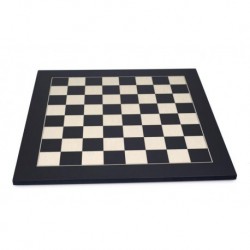 Tablero de ajedrez de arce negro (casillas 55 mm)
