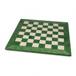 Tablero de ajedrez de arce verde (casillas 45 mm)