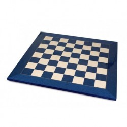 Tablero de ajedrez de arce azul (casillas 50 mm)