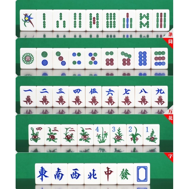 Mahjong Classico Ivory Marked - Online shop aobo.