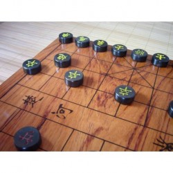 Conjunto Xiangqi Ébano