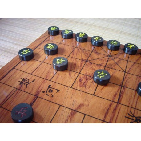 Conjunto Xiangqi Ébano