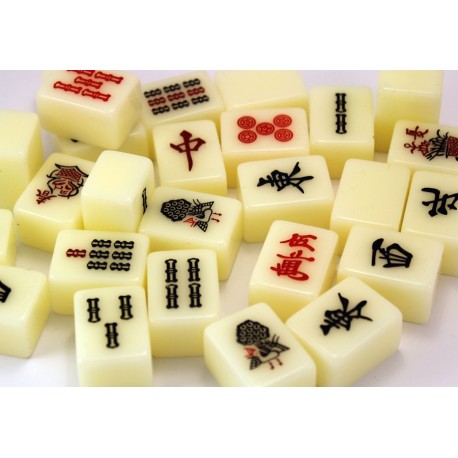 Mahjong Japonés Blanco