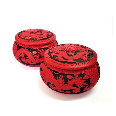 Carved Lacquered Traditional Bowls