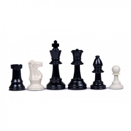 No. 5 Felt Plastic Chess Pieces