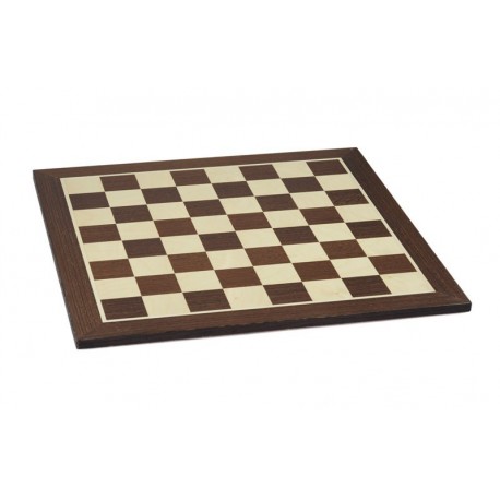 Wengue standard chessboard (boxes 50 mm)