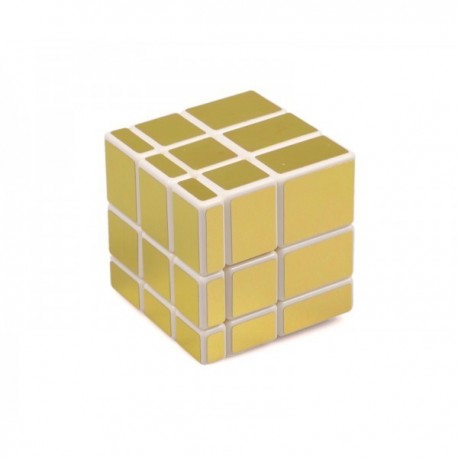 Cube Mirror doré