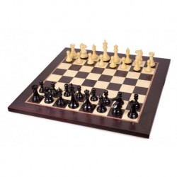 Full game chess master ebony