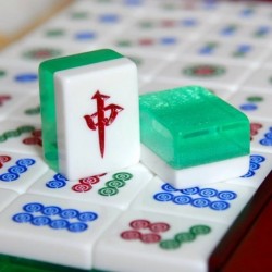 FOEIII Mahjong Juego De Mahjong Chino Quality Mahjong aporta un Nuevo Nivel  de Elegancia a tu Juego American Mahjong ( Color : Red , Size : 42# ) :  : Juguetes y juegos