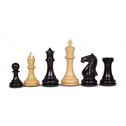 Staunton Supreme Chess Pieces - Black T.5