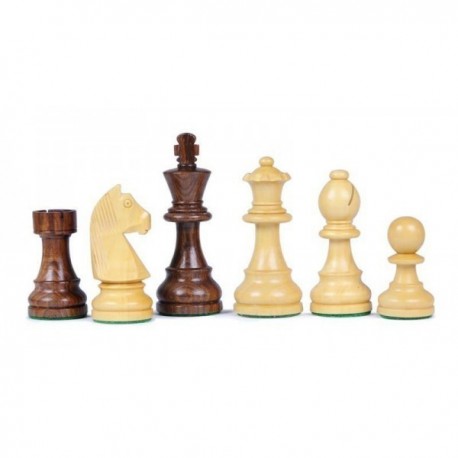 Chess Pieces Sheesham No.2 , Lead - Felt