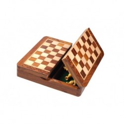 Magnetic Rosewood Chess 19cm