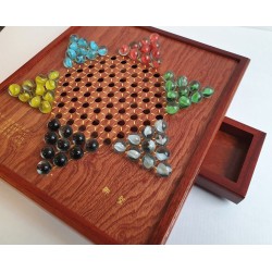 Chinese Checkers Glass Stones