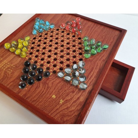 Chinese Checkers Glass Stones