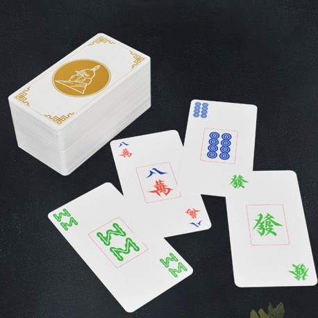 Cartas de Mahjong 100% Plástico