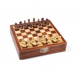 Ajedrez Magnético de Palisandro 23cm