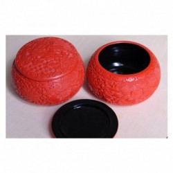 Traditional Carved Lacquered Bowls II