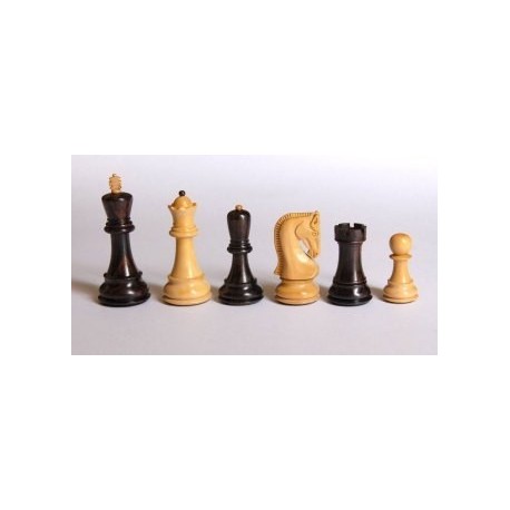 Palisander Chess Pieces - Russian Style