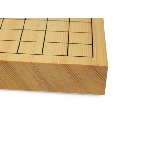 Planche De Jeu Go Japonaise Vintage En Bois Shinkaya, épaisse, Avec Pierres Noires Et Blanches
