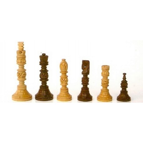 Totem Artistic Chess Pieces - Rosewood