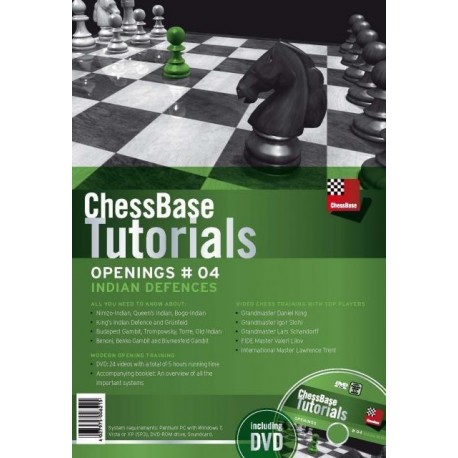 Chessbase Tutorials vol 4 : Indian defenses DVD