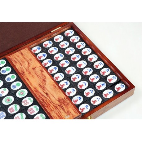 Mahjong grande en ebano