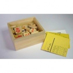 Morceaux de shogi en bois