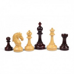 Armored Chess Pieces of Rosewood
