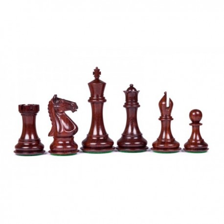 Piezas de ajedrez Chess Master palo de rosa